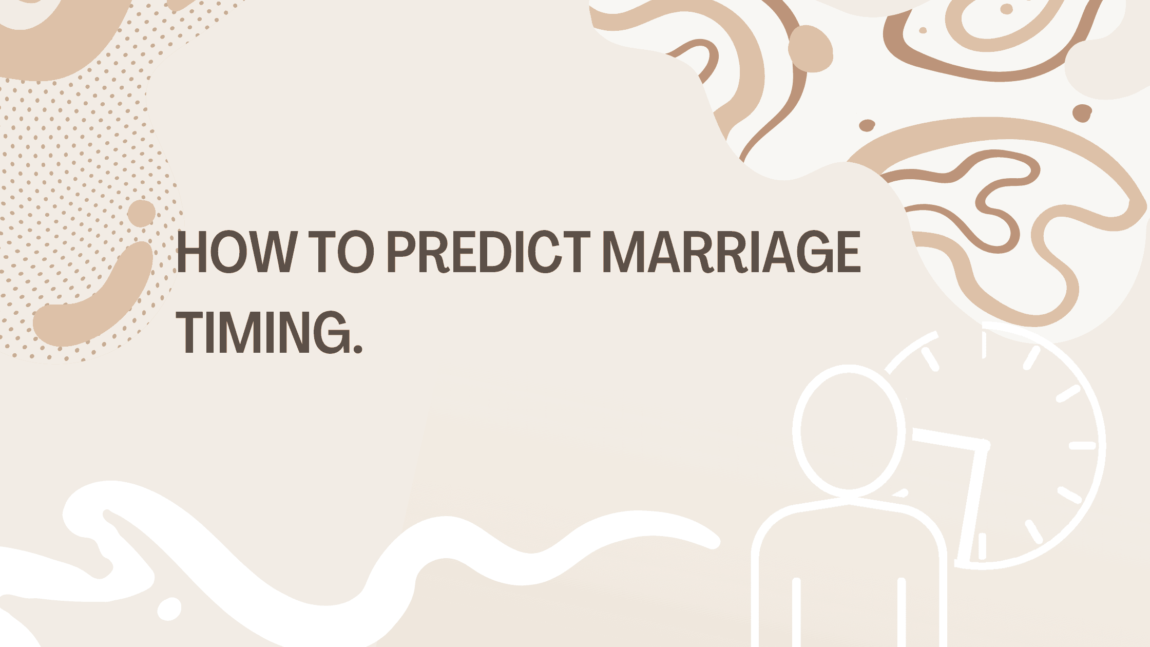 How to Predict Marriage Timing Using Astrology?